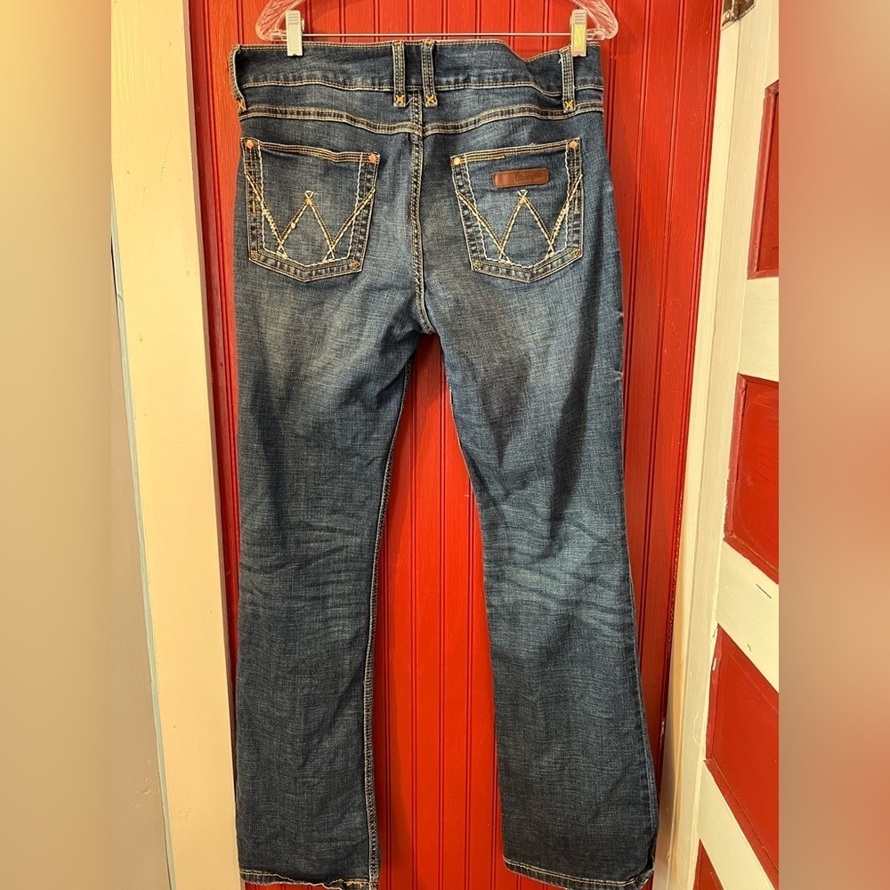 Wrangler Bootcut Jeans 13/34 - Picture 2 of 8